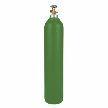 XTRWELD Cylinder, ISO, 80cuft, Oxygen, CGA 540, Green CYLISO540-80